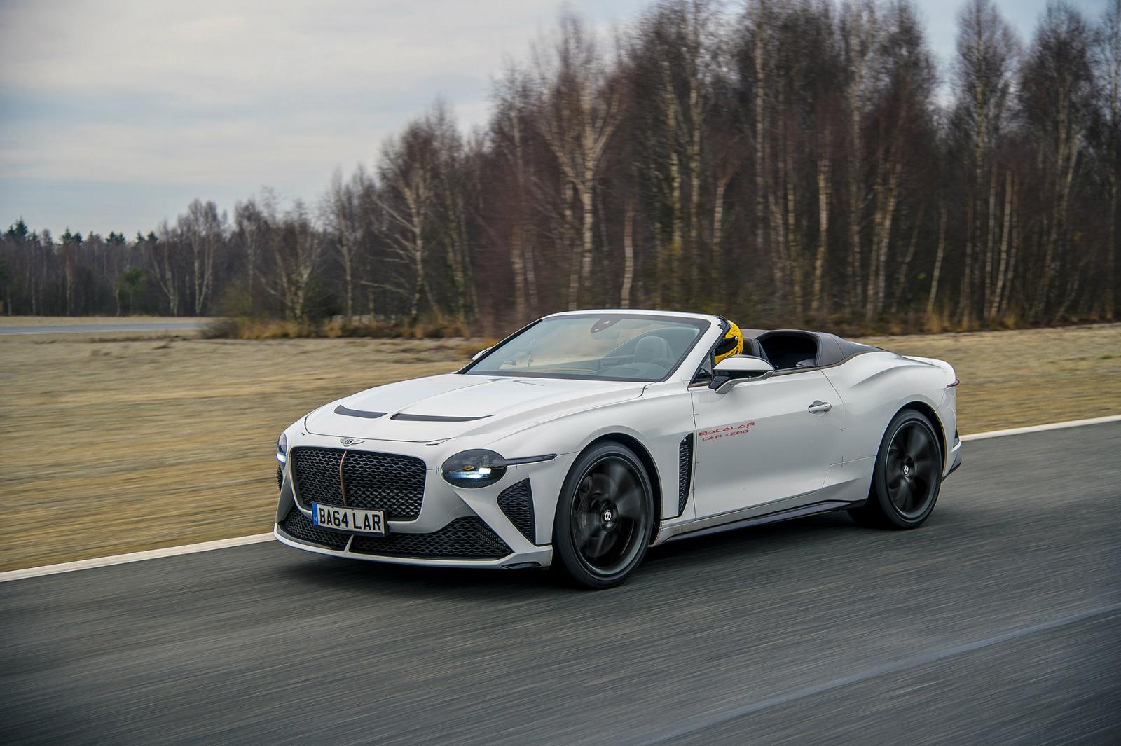 H Bentley Bacalar στο τελικό στάδιο δοκιμών 